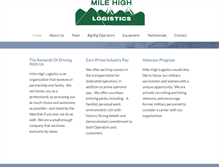 Tablet Screenshot of milehightn.com